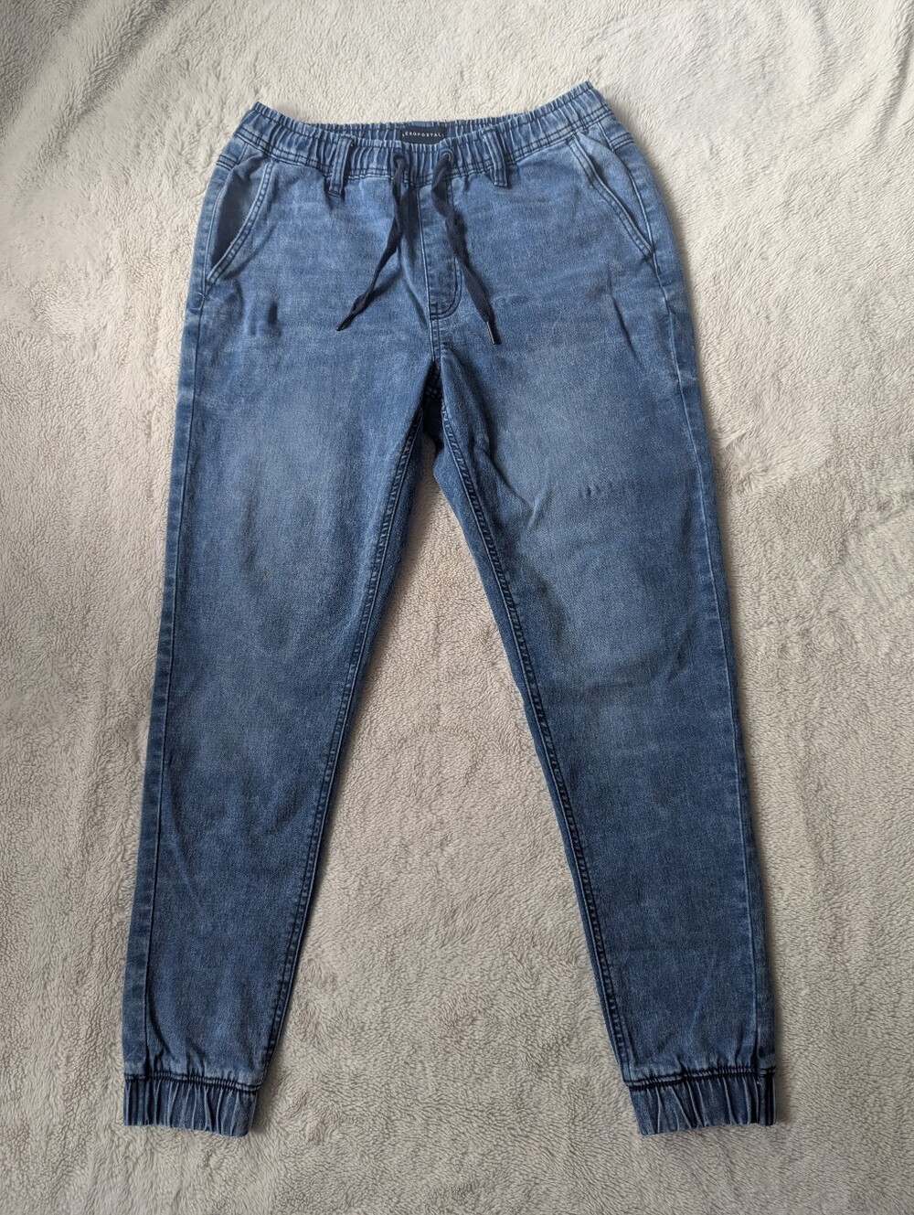 Aeropostale Denim Joggers, Size Small